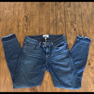 PAIGE jeans with raw hem 27